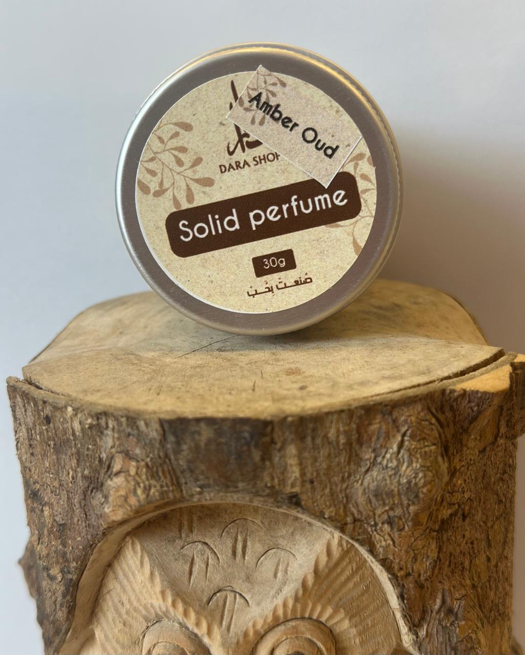 Solid Perfume Amber Oud