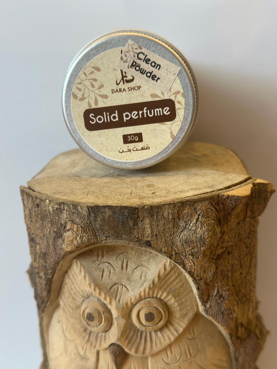 Solid Perfume Clean Powder