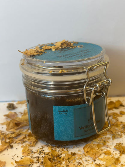 Body Scrub Vanilla with coffee