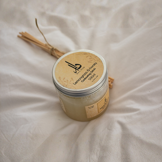 Body Scrub lemon grass with honey