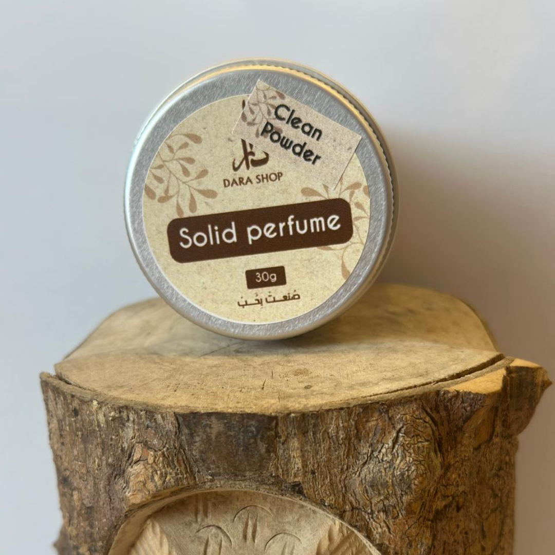 Solid Perfume Clean Powder