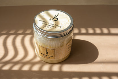 Body Scrub lemon grass with honey