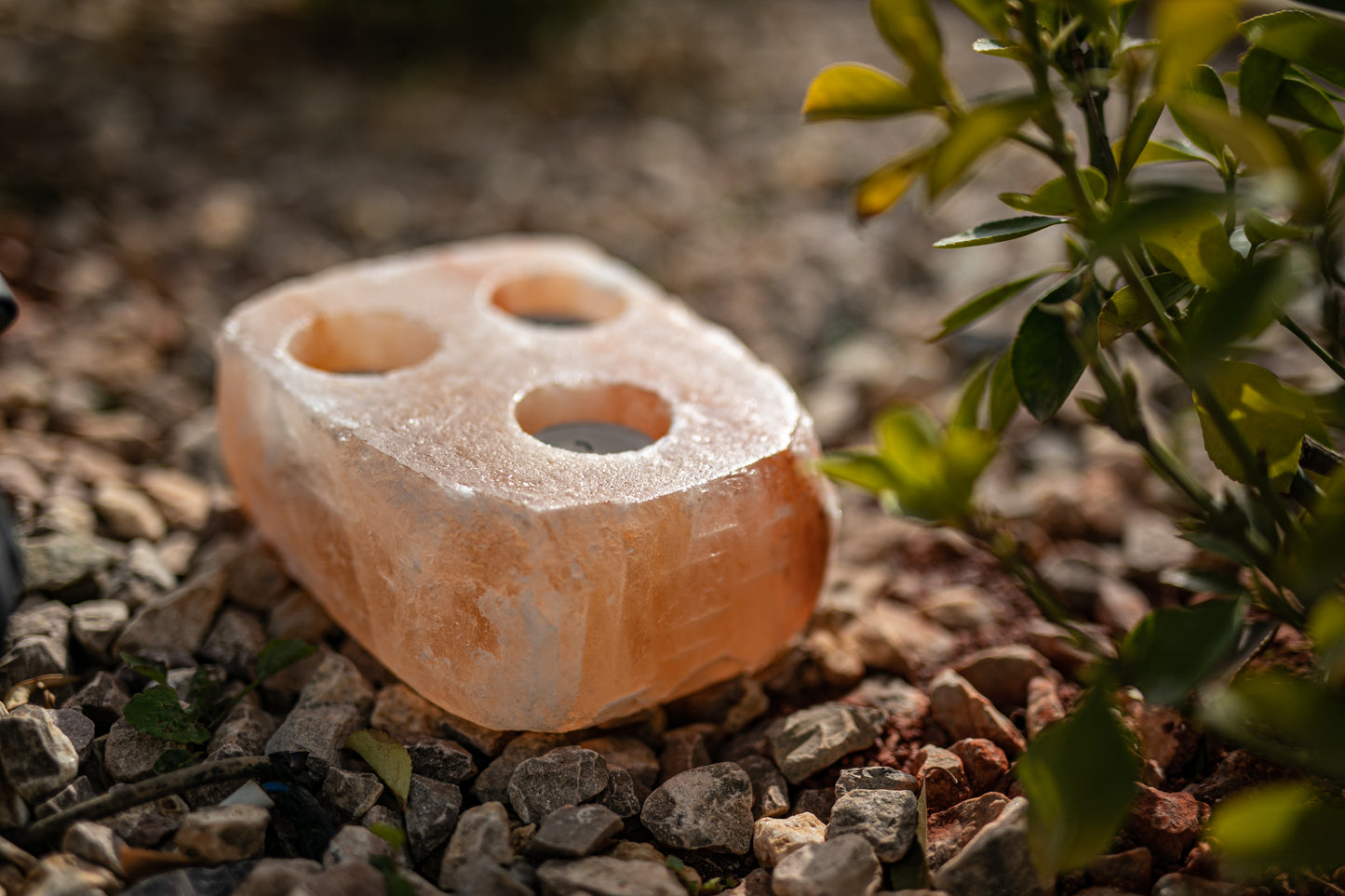 Himalayan Candle Holder