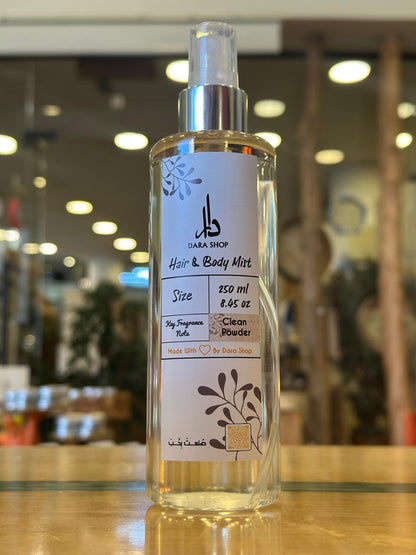 Hair & Body Mist Clean Powder